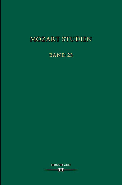 Cover Mozart Studien Band 25 Cover Mozart Studien Band 25