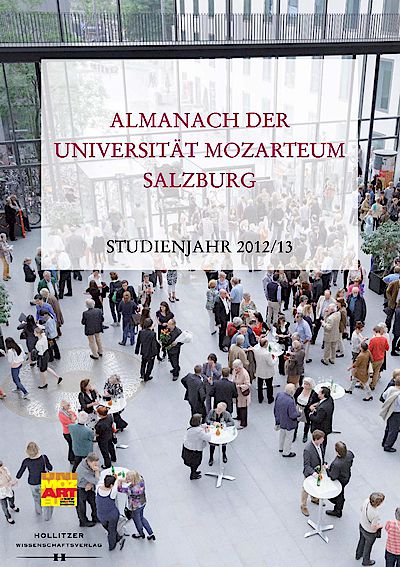 Cover Almanach der Universität Mozarteum Salzburg Cover Almanach der Universität Mozarteum Salzburg