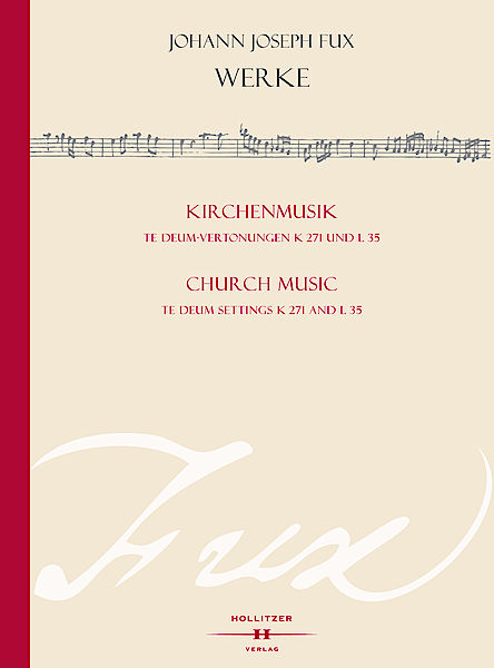 Cover Te Deum-Vertonungen K 271 und L 35 Cover Te Deum-Vertonungen K 271 und L 35