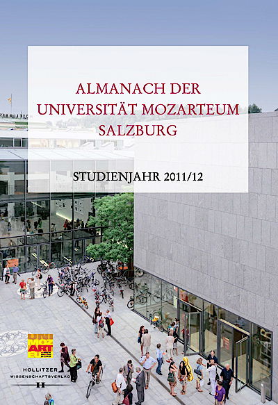 Cover Almanach der Universität Mozarteum Salzburg Cover Almanach der Universität Mozarteum Salzburg