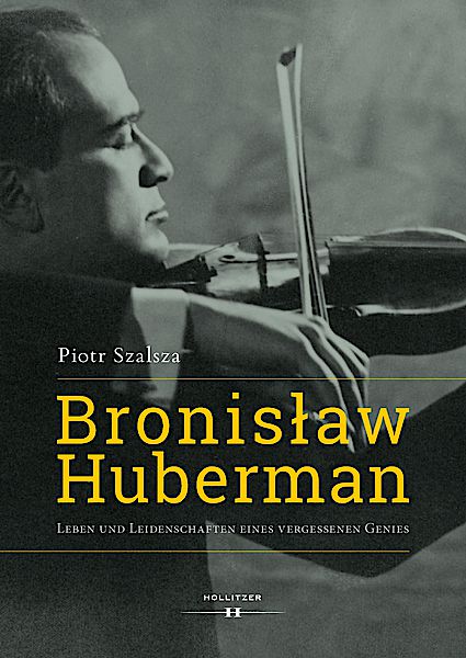 Cover Bronisław Huberman Cover Bronisław Huberman