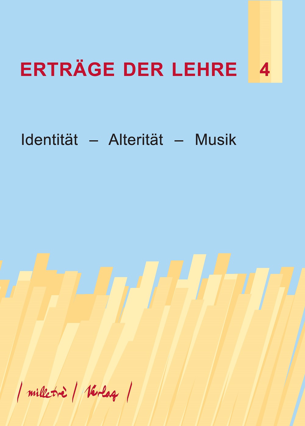 Cover Identität – Alterität – Musik