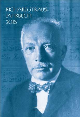 Cover Richard Strauss-Jahrbuch 2018 Cover Richard Strauss-Jahrbuch 2018