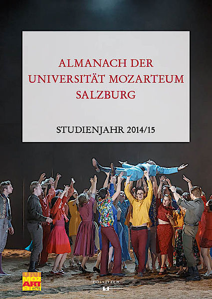 Cover Almanach der Universität Mozarteum Salzburg Cover Almanach der Universität Mozarteum Salzburg