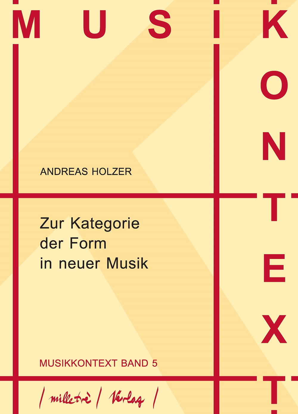 Cover Zur Kategorie der Form in neuer Musik Cover Zur Kategorie der Form in neuer Musik