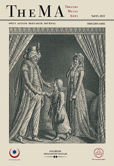 Cover TheMA - Open Access Research Journal for Theatre, Music, Arts Cover TheMA - Open Access Research Journal for Theatre, Music, Arts