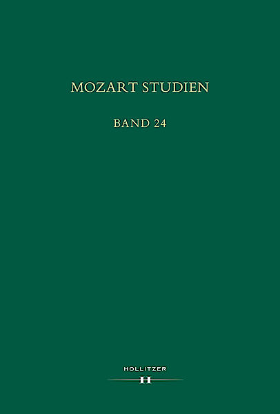 Cover Mozart Studien Band 24 Cover Mozart Studien Band 24