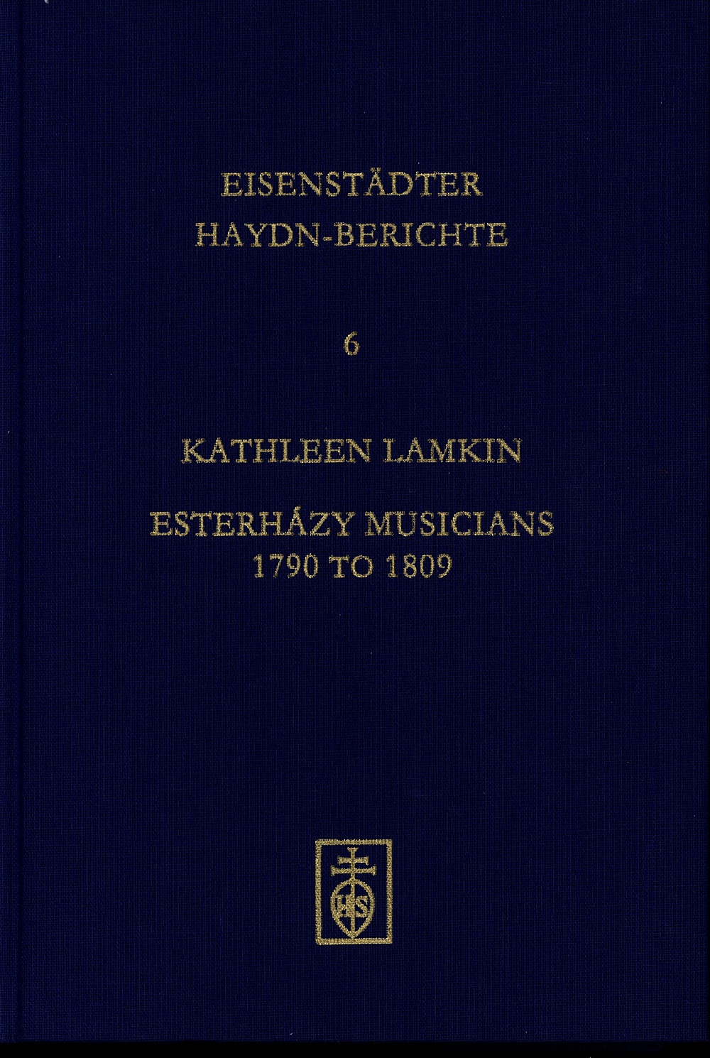 Cover Esterházy Musicians 1790 to 1809 Cover Esterházy Musicians 1790 to 1809